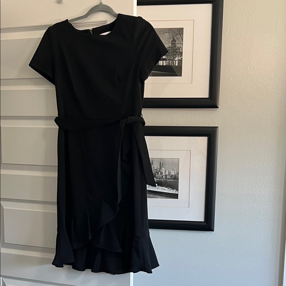 Calvin Klein Black Midi Dress